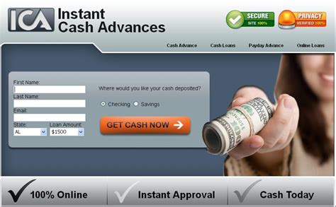 F1 Cash Advance Website